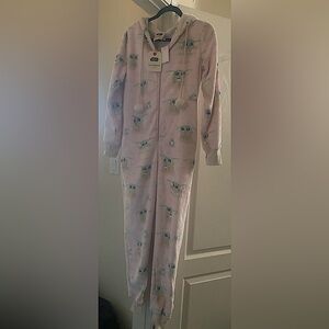 Star Wars Pink Grogu onesie. Slumber sleepwear collection.